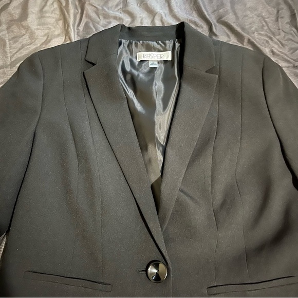 NWOT Kasper Holly Jacket, Iconic Stretch Crepe Blazer - Picture 7 of 15